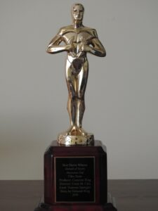 Award presented to Awesome Gal by LA Shorts Film Festival. Awesome Gal was selected as a candidate for Oscar nomination in short film category.
