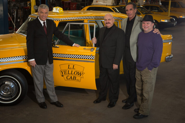 Frank Calo with Steve Dash, Artie Pasqualie, and Vincent Parco