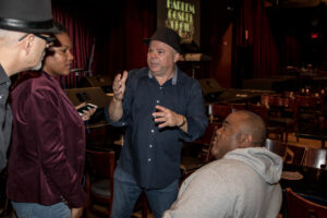 Producer Natalie Hodge and Director Frank Calo, and Actor/Comedian Gerard Kelly